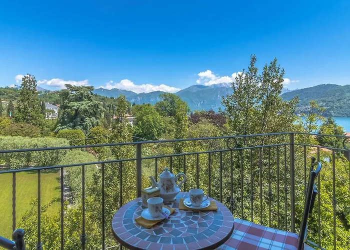 公寓 Tulipani 13 In Tremezzina Duplex Balcony With View